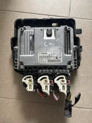 9676833080 0281017337 Блок управления двигателем Citroen C3 2 Арт e8835736, вид 4