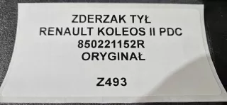 850221152R 85022152R Бампер задний Renault Koleos Арт e8846046, вид 11