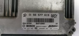 55577619 0281017453 Блок управления двигателем Opel Insignia 1 Арт e8882647, вид 2