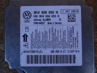 8K0959655N 5WK44637 2008-2015 Блок AirBag Audi A4 B8 Арт e8904922, вид 2