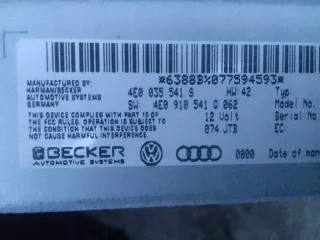 4E0035541S Блок комфорта Audi Q7 4L Арт e8914523, вид 2