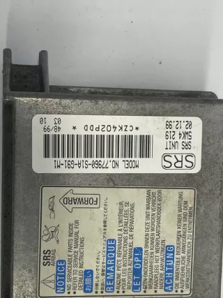 77960S1AG91M1 Блок AirBag Honda Accord 6 Арт e8920561, вид 3