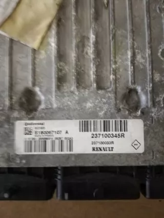 237100345R S180067107A Блок управления двигателем Renault Megane 3 Арт e8928863, вид 2