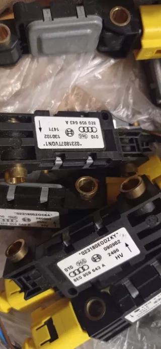 8E0959643A Датчик удара Audi A4 B6 Арт e8951418, вид 1
