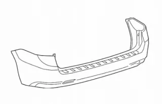 2011-2017 52159-08902 Бампер задний Opel Signum Арт e8957747, вид 1