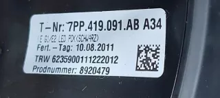 7PP419091AB Руль Porsche Panamera 970 Арт e8958847, вид 4