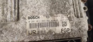 0281011669 55189927 Блок управления двигателем Opel Zafira B Арт e8987444, вид 2