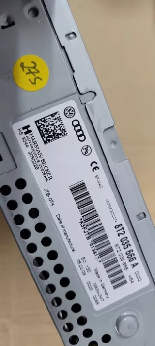 8T2035666A 8T2035666a Блок навигации Audi A5 (S5,RS5) 1 Арт e8994255, вид 8