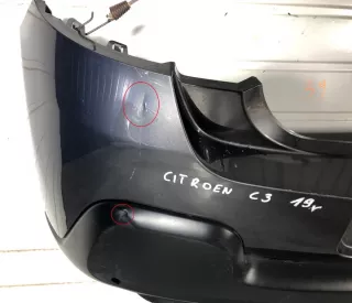 9813343977 Бампер задний Citroen C3 3 Арт e9005760, вид 5