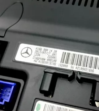 A1669001420 A1669004421 A1669000115 Блок навигации Mercedes A W176 Арт e9015093, вид 4