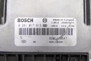 8201119647 0281017613 Блок управления двигателем Renault Laguna 3 Арт e9032252, вид 4