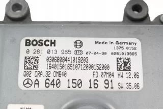 A6401501691 0281013965 6401501691 Блок управления двигателем Mercedes A W169 Арт e9072716, вид 3
