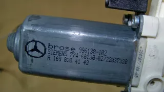 A1698204142 Моторчик стеклоподъемника Mercedes B W245 Арт e9125579, вид 4