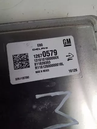 12670579 Блок управления двигателем Opel Astra K Арт e9142260, вид 4