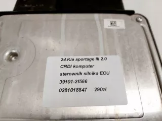0281018847 39101-2F566 Блок управления двигателем Kia Sportage 3 Арт e9149566, вид 4