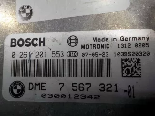 7567321 0261201553 Блок управления двигателем BMW 1 E81/E82/E87/E88 Арт e9169725, вид 4