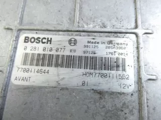 0281010077 770011464 Блок управления двигателем Renault Scenic 1 Арт e9178371, вид 4