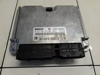 09136118 0281001873 Блок управления двигателем Opel Vectra B Арт e9192333, вид 1