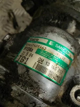 13106850 Компрессор кондиционера Opel Corsa C Арт e9197995, вид 3