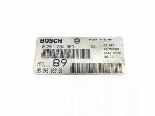 0261204063 9624518380 1995-2004 Блок управления двигателем Peugeot 406 Арт e9213683, вид 3