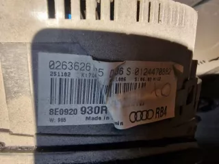 8E0920930R 123456789 Щиток приборов (приборная панель) Audi A4 B6 Арт e9216333, вид 2