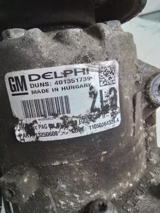 13250608 Компрессор кондиционера Opel Astra J Арт e9223516, вид 4