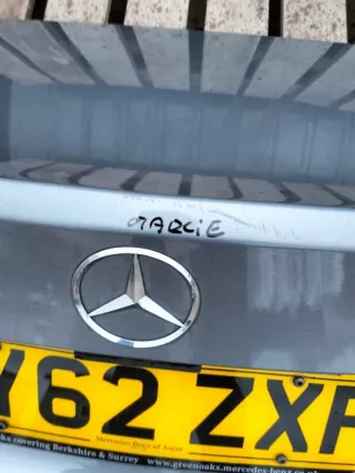 2011-2014 Крышка багажника (дверь 3-5) Mercedes C W204 Арт e9232540, вид 6