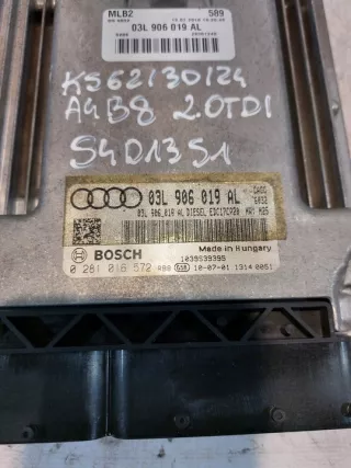 03L906019AL 0281016572 Блок управления двигателем Audi A4 B8 Арт e9235902, вид 2