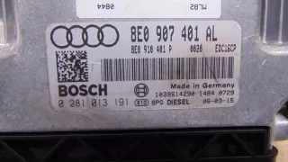 8E0907401AL 0281013191 Блок управления двигателем Audi A4 B7 Арт e9254666, вид 2