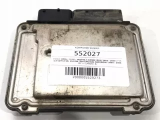 55189630 Блок управления двигателем Opel Vectra C  Арт e9255400, вид 3