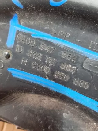 8200947662 1032332S03 8200820885 Корпус воздушного фильтра Renault Megane 3 Арт e9274472, вид 3