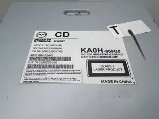 KA0H-669G0 KA0T611J0A Блок навигации Mazda 5 1 Арт e9286294, вид 6