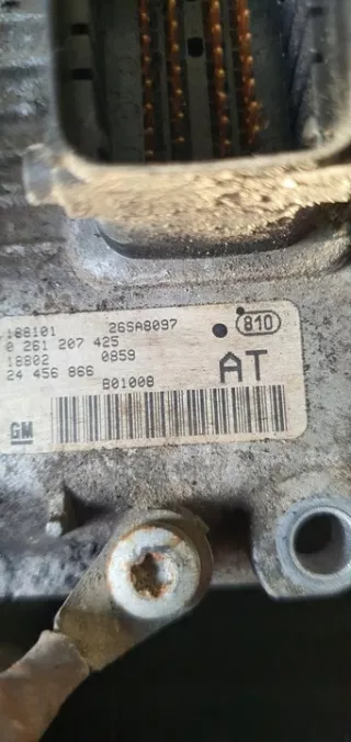 24456866 Блок управления двигателем Opel Astra G Арт e9293342, вид 1