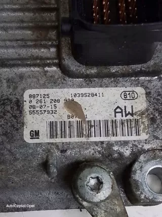 55557932 Блок управления двигателем Opel Corsa D Арт e9293425, вид 2
