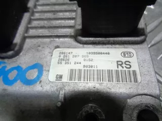 0261207965 55351244 Блок управления двигателем Opel Corsa C Арт e9293458, вид 2