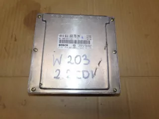 0281010607 Блок управления двигателем Mercedes C W203 Арт e9325206, вид 1