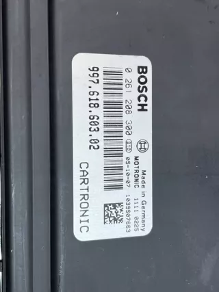 99761860302 Блок управления двигателем Porsche  Boxster 987 Арт e9326053, вид 2