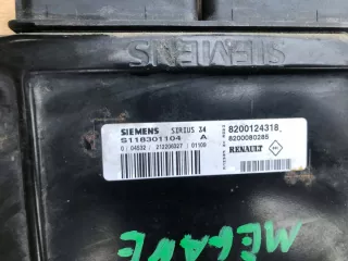 S118301104A 8200124318 8200080285 Блок управления двигателем Renault Scenic 1 Арт e9326280, вид 8