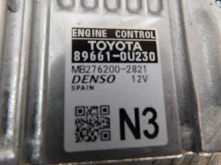 89661-0U230 896610U230 MB2762002821 Блок управления двигателем Toyota Yaris 3 Арт e9326726, вид 2