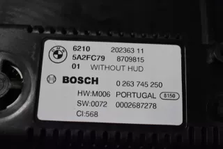5A2FC79 8709815 0263745250 Щиток приборов (приборная панель) BMW 5 G30/G31 Арт e9328671, вид 3