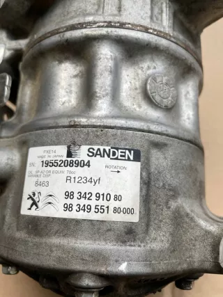 9834291080 Компрессор кондиционера Peugeot 308 2 Арт e9334607, вид 3