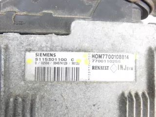 7700110258 S115301100C Блок управления двигателем Renault Clio 2 Арт e9343496, вид 4