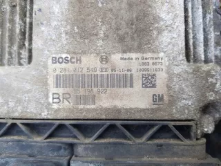 55198922 0281012549 Блок управления двигателем Opel Zafira B Арт e9359365, вид 2