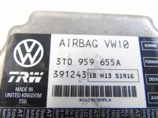 3T0959655A Блок AirBag Skoda Superb 2 Арт e9380463, вид 2