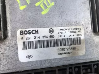 0281014354 Блок управления двигателем Renault Laguna 3 Арт e9381530, вид 2