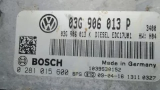 03G906013P 0281015600 Блок управления двигателем Seat Ibiza 4 Арт e9381684, вид 4