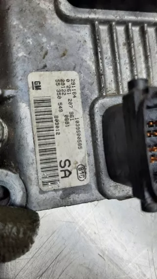 0261207961 55350549 Блок управления двигателем Opel Corsa C Арт e9402645, вид 4