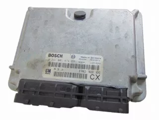 0281001874 Блок управления двигателем Opel Vectra B Арт e9402705, вид 3