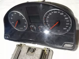 1K0920862A 06F906056DE 242397 0261S02097 1K0905851B Щиток приборов (приборная панель) Volkswagen Golf 5 Арт e9410843, вид 3