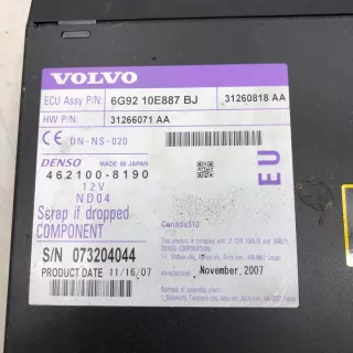 6G9210E887 Блок навигации Volvo S80 2 Арт e9416912, вид 3